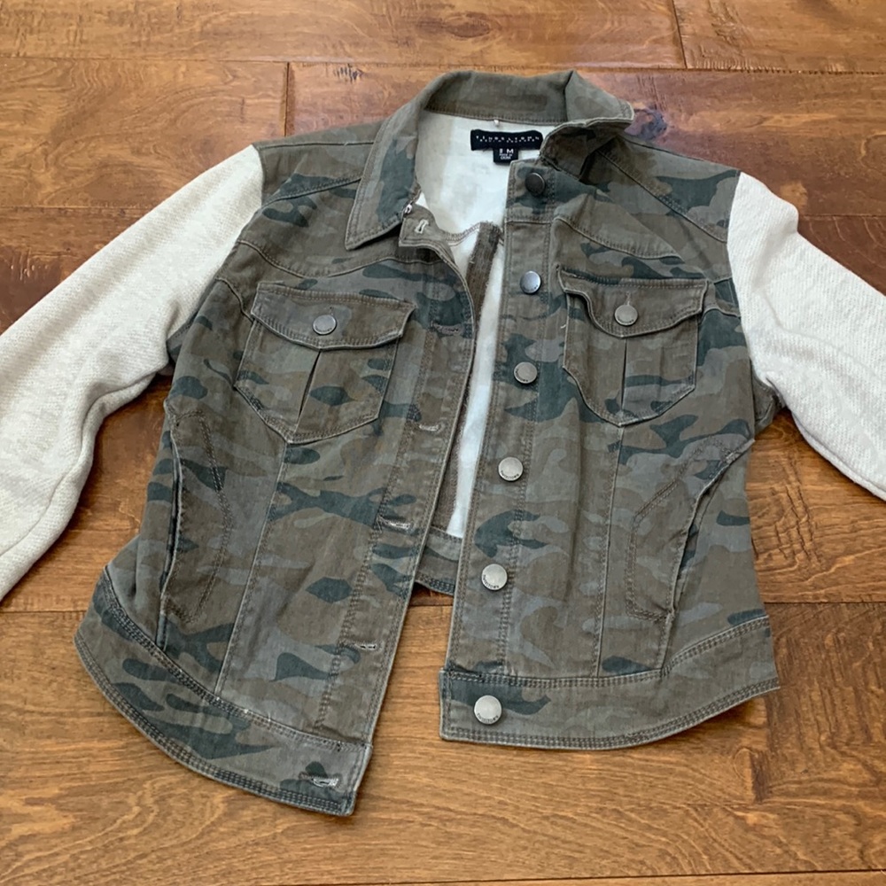 Camo Denim Jacket